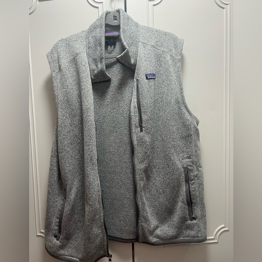 Patagonia Gray Fleece Vest XXL